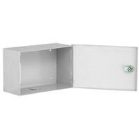 BOX02 ΜΕΤΑΛΛΙΚΟ ΚΟΥΤΙ 15Χ25Χ10 ΜΕ ΚΛΕΙΔΑΡΙΑ