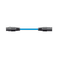 XF-XM150BL Καλώδιο Μικροφώνου XLR Female - XLR Male 1,5m Μπλε (Τεμάχιο)