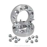 SRDBF037 ΑΠΟΣΤΑΤΕΣ-ΠΡΟΣΘΗΚΕΣ ΤΡΟΧΩΝ 30mm 5χ120 64,1 14x1,50 ΓΙΑ TESLA SIMONI RACING - 2 ΤΕΜ.