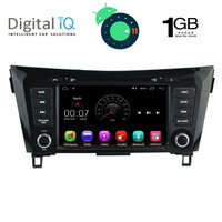 DIGITAL IQ X053M_GPS (8''_DVD).      MULTIMEDIA OEM NISSAN QASHQAI – XTRAIL  mod. 2014&gt; - CPU: MTK  A9  1.3Ghz –  4core – RAM: 1GB DDR3


SUPPORTS STEERING WHEEL COMMANDS
ORIGINAL CAMERA with CAN-BUS

 