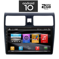 DIGITAL IQ X6534_GPS (10inc).      TABLET  OEM  SUZUKI SWIFT mod. 2005-2011 - ANDROID 10  Q – CPU : CORTEX A7  4core  1.2Ghz – RAM DDR3 : 2GB - NAND FLASH : 32GB