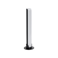 GLOBOSTAR® DIGICOLUMN 76562 Μοντέρνο Επιτραπέζιο Γραμμικό Ψηφιακό Φωτιστικό Digital Pixel Symphony Bar με WiFi Εφαρμογή LED 1.5W 90lm 120° DC 5V με USB-C & Επαναφορτιζόμενη Μπαταρία LiPo 601045 3.7V 280mAh IP20 Πολύχρωμο RGB Dimmable - Μαύρο - Μ5.5 x Π5.5 x Υ22cm - 2 Χρόνια Εγγύηση