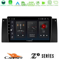 Cadence z2 Series 8core Android14 4+64gb  bmw 5 Series  (E39) / x5 (E53) Navigation Multimedia Tablet 9" με Carplay & Android Auto u-z2-Bm0604
