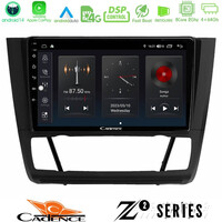 Cadence z2 Series 8core Android14 4+64gb  bmw 1series  E81/e82/e87/e88 (Auto A/c) Navigation Multimedia Tablet 9" με Carplay & Android Auto u-z2-Bm1012