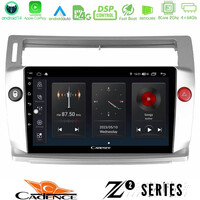 Cadence z2 Series 8core Android14 4+64gb  Citroen c4 2004-2010 Navigation Multimedia Tablet 9" με Carplay & Android Auto u-z2-Ct0812