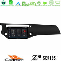 Cadence z2 Series 8core Android14 4+64gb  Citroen c3 2009-2016 Navigation Multimedia Tablet 9"  με Carplay & Android Auto (Μαύρο Γυαλιστερό) u-z2-Ct1948bl