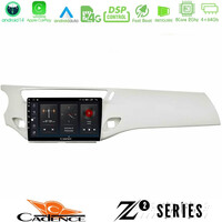 Cadence z2 Series 8core Android14 4+64gb  Citroen c3 2009-2016 Navigation Multimedia Tablet 9"  με Carplay & Android Auto (Άσπρο) u-z2-Ct1948wh