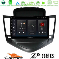 Cadence z2 Series 8core Android14 4+64gb     Chevrolet Cruze 2009-2012 Navigation Multimedia Tablet 9"  με Carplay & Android Auto (Μαύρο) u-z2-Cv0045