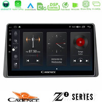Cadence z2 Series 8core Android14 4+64gb  Dacia Duster 2019-> Navigation Multimedia Tablet 10" με Carplay & Android Auto u-z2-Dc0628