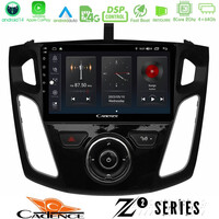 Cadence z2 Series 8core Android14 4+64gb  Ford Focus 2012-2018 Navigation Multimedia Tablet 9" με Carplay & Android Auto u-z2-Fd0044