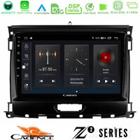 Cadence z2 Series 8core Android14 4+64gb  Ford Ranger 2017-2022 Navigation Multimedia Tablet 9" με Carplay & Android Auto u-z2-Fd0631
