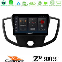 Cadence z2 Series 8core Android14 4+64gb  Ford Transit 2014-> Navigation Multimedia Tablet 9" με Carplay & Android Auto u-z2-Fd1554