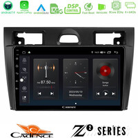 Cadence z2 Series 8core Android14 4+64gb  Ford Fiesta/fusion Navigation Multimedia Tablet 9" με Carplay & Android Auto u-z2-Fd990