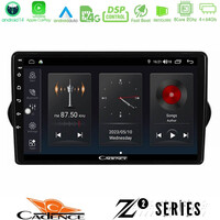 Cadence z2 Series 8core Android14 4+64gb  Fiat Tipo 2015-2022 (Hatchback) Navigation Multimedia Tablet 9" με Carplay & Android Auto u-z2-Ft1281