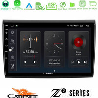 Cadence z2 Series 8core Android14 4+64gb  Fiat Bravo Navigation Multimedia Tablet 9" με Carplay & Android Auto u-z2-Ft724
