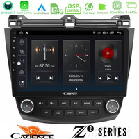 Cadence z2 Series 8core Android14 4+64gb  Honda Accord 2002-2008 Navigation Multimedia Tablet 10" με Carplay & Android Auto u-z2-Hd0669