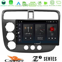 Cadence z2 Series 8core Android14 4+64gb  Honda Civic 2001-2005 Navigation Multimedia Tablet 9" με Carplay & Android Auto u-z2-Hd174n