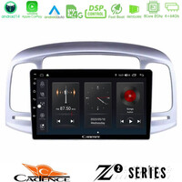 Cadence z2 Series 8core Android14 4+64gb  Hyundai Accent 2006-2011 Navigation Multimedia Tablet 9" με Carplay & Android Auto u-z2-Hy0711