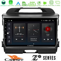 Cadence z2 Series 8core Android14 4+64gb  kia Sportage Navigation Multimedia Tablet 9" με Carplay & Android Auto u-z2-Ki0034