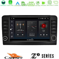 Cadence z2 Series 8core Android14 4+64gb  Mercedes Ml/gl Class W164 2006-2011 Navigation Multimedia Tablet 9"  με Carplay & Android Auto (Oem Look) u-z2-Mb1851