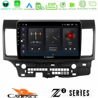 Cadence z2 Series 8core Android14 4+64gb  Mitsubishi Lancer 2008 – 2015 Navigation Multimedia Tablet 10" με Carplay & Android Auto u-z2-Mt232