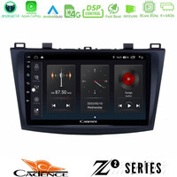 Cadence z2 Series 8core Android14 4+64gb  Mazda 3 2009-2014 Navigation Multimedia Tablet 9" με Carplay & Android Auto u-z2-Mz0228