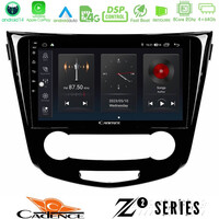 Cadence z2 Series 8core Android14 4+64gb  Nissan Qashqai j11 (Manual A/c) Navigation Multimedia Tablet 10" με Carplay & Android Auto u-z2-Ns0004m