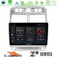 Cadence z2 Series 8core Android14 4+64gb  Peugeot 307 2002-2008 Navigation Multimedia Tablet 9" με Carplay & Android Auto u-z2-Pg0655