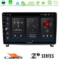Cadence z2 Series 8core Android14 4+64gb  Peugeot 407 Navigation Multimedia Tablet 9" με Carplay & Android Auto u-z2-Pg1119