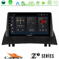 Cadence z2 Series 8core Android14 4+64gb  Renault Megane 2 2002-2008 Navigation Multimedia Tablet 9" με Carplay & Android Auto u-z2-Rn0717