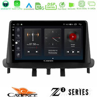 Cadence z2 Series 8core Android14 4+64gb  Renault Megane 3 2009-2013 Navigation Multimedia Tablet 9" με Carplay & Android Auto u-z2-Rn0718