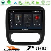 Cadence z2 Series 8core Android14 4+64gb  Renault/nissan/opel/fiat Navigation Multimedia Tablet 9" με Carplay & Android Auto u-z2-Rn1102