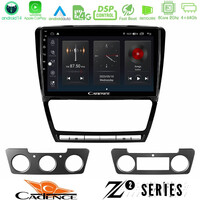 Cadence z2 Series 8core Android14 4+64gb  Skoda Octavia 5 Navigation Multimedia Tablet 10" με Carplay & Android Auto u-z2-Sk229b