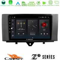 Cadence z2 Series 8core Android14 4+64gb  Smart 451 Facelift Navigation Multimedia Tablet 9" με Carplay & Android Auto u-z2-Sm0831