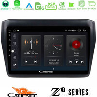 Cadence z2 Series 8core Android14 4+64gb  Suzuki Swift 2017-2023 Navigation Multimedia Tablet 9" με Carplay & Android Auto u-z2-Sz0522
