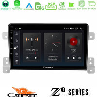 Cadence z2 Series 8core Android14 4+64gb  Suzuki Grand Vitara Navigation Multimedia Tablet 9" με Carplay & Android Auto u-z2-Sz0630