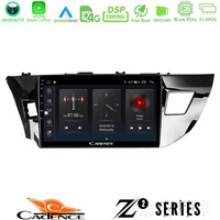 Cadence z2 Series 8core Android14 4+64gb  Toyota Corolla 2014-2016 Navigation Multimedia Tablet 9" με Carplay & Android Auto u-z2-Ty0008