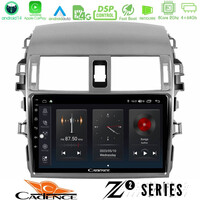 Cadence z2 Series 8core Android14 4+64gb  Toyota Corolla 2008-2010 Navigation Multimedia Tablet 9" με Carplay & Android Auto u-z2-Ty0144