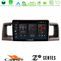 Cadence z2 Series 8core Android14 4+64gb  Toyota Corolla 2002-2006 Navigation Multimedia Tablet 9" με Carplay & Android Auto u-z2-Ty0254