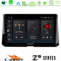 Cadence z2 Series 8core Android14 4+64gb  Toyota Corolla 2019-2022 Navigation Multimedia Tablet 9" με Carplay & Android Auto u-z2-Ty0597