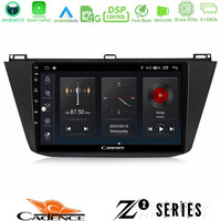 Cadence z2 Series 8core Android14 4+64gb  vw Tiguan 2016-2022 Navigation Multimedia Tablet 10" με Carplay & Android Auto u-z2-Vw0082