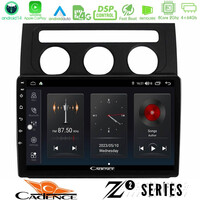 Cadence z2 Series 8core Android14 4+64gb     vw Touran 2003-2011 Navigation Multimedia Tablet 10"  με Carplay & Android Auto u-z2-Vw1001