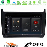 Cadence z2 Series 8core Android14 4+64gb  vw Polo Navigation Multimedia Tablet 9" με Carplay & Android Auto u-z2-Vw6901bl