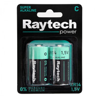 jager ΜΠΑΤΑΡΙA LR14 RAYTECH 1.5V SUPER ALKALINE (LR14-RAYTECH)