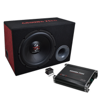 Gz Bass kit 12.300x-ii gz Bass kit 12.300x-Ii
30 cm / 12″ Vented Subwoofer Loaded Enclosure With Separate Amplifier
