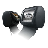 7&quot; Προσκέφαλο Dvd/usb Player σε Μαύρο Χρώμα με Φερμουάρ (Τεμάχιο) d-bz-Hd77bl