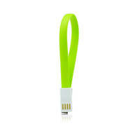 BK-4114 . USB Καλώδιο με μαγνήτη - micro USB universal 20cm πράσινο