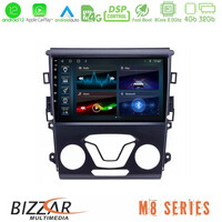 Bizzar m8 Series Ford Mondeo 2014-2017 8core Android12 4+32gb Navigation Multimedia Tablet 9&quot; u-m8-Fd0106