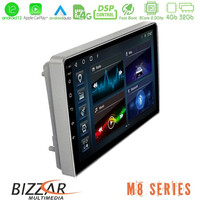 Bizzar m8 Series Opel Astra/corsa/antara/zafira 8core Android12 4+32gb Navigation Multimedia Tablet 9&quot; u-m8-Op0697