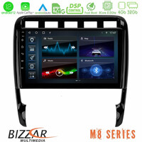 Bizzar m8 Series Porsche Cayenne 2003-2010 8core Android12 4+32gb Navigation Multimedia Tablet 9&quot; u-m8-Pc0956